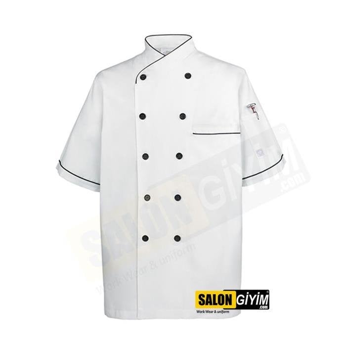 514 Short Sleeve Chef Chef Jacket