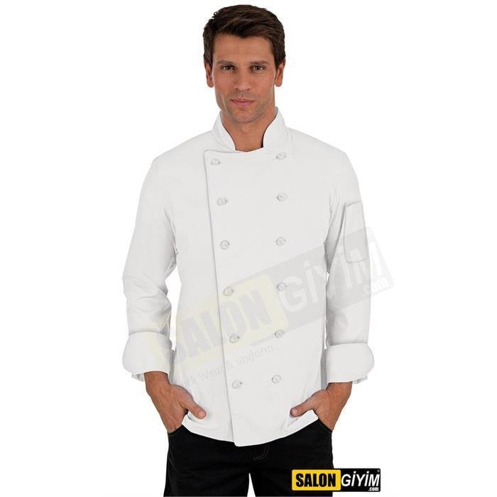 U517 Long Sleeve Chef Chef Jacket