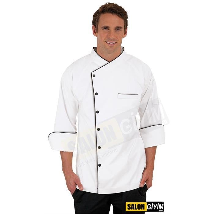 520M Chef Chef Jacket with Cuff Sleeves