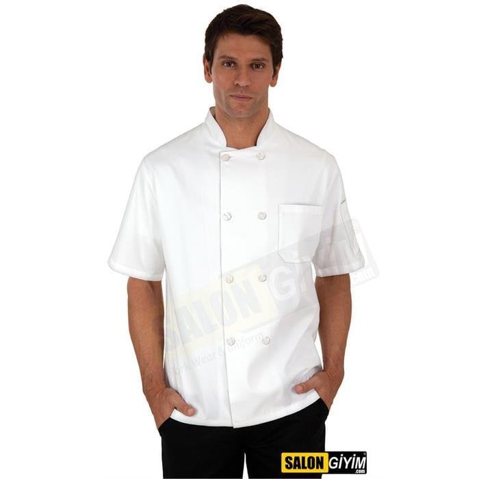 523 Short Sleeve Chef Chef Jacket