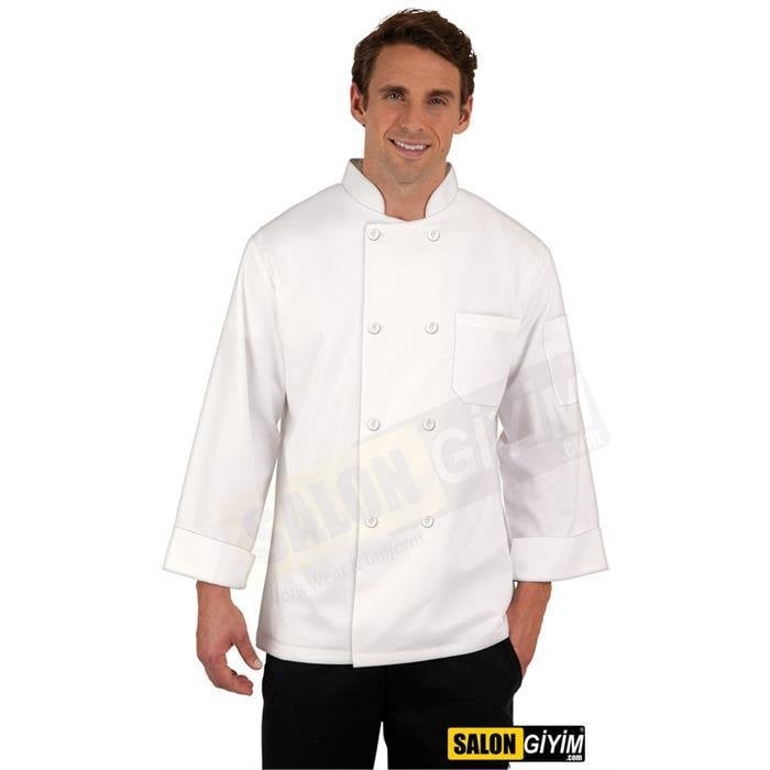 524U Long Sleeve Chef Chef Jacket