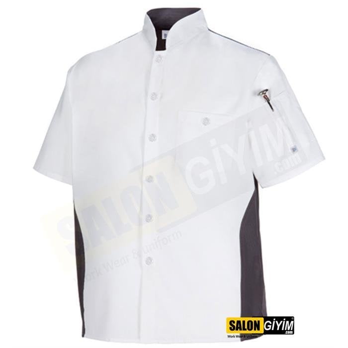 545 Short Sleeve Chef Chef Jacket