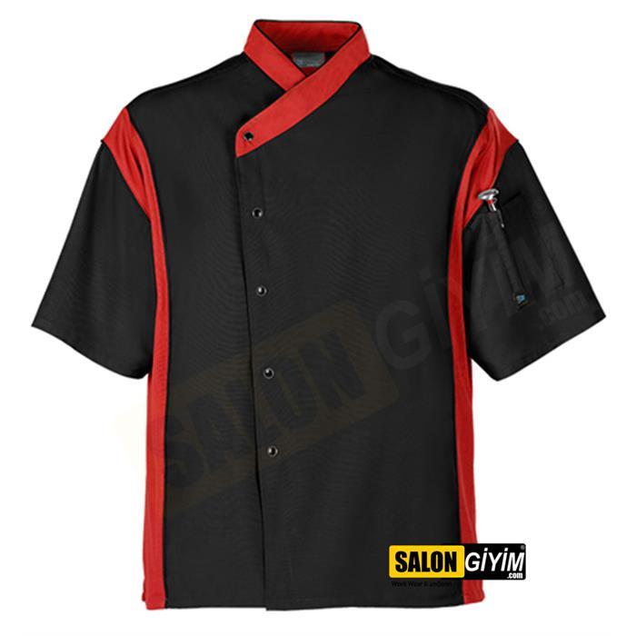 547 Short Sleeve Chef Chef Jacket