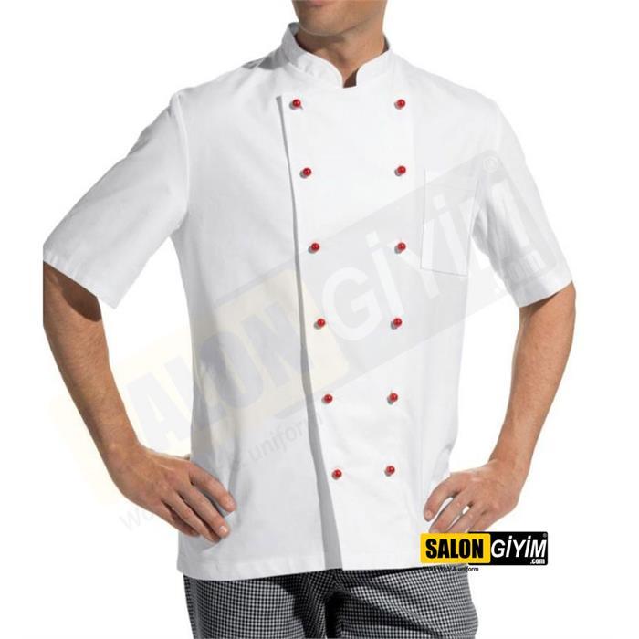 551 Short Sleeve Chef Chef Jacket
