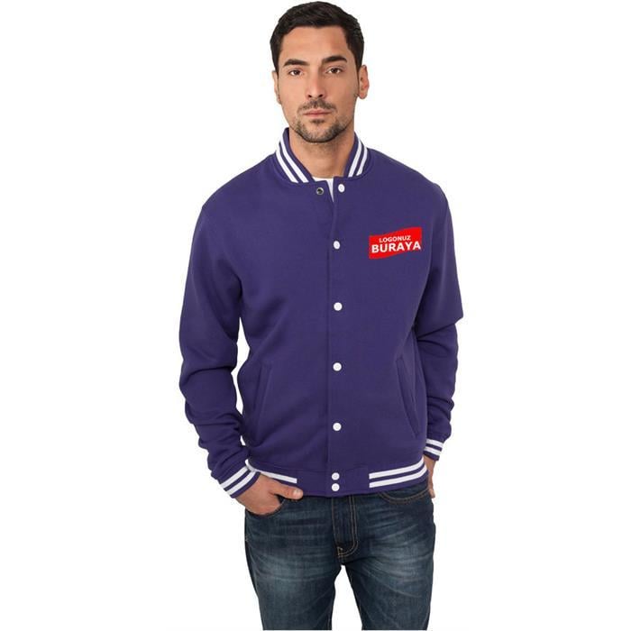 Ýþ Marketim Company Logo Fleece Jacket and College Coat PL08