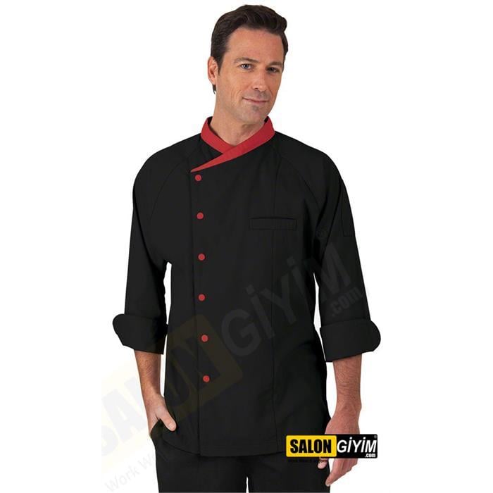 M102 Chef Chef Jacket with Cuff Sleeves