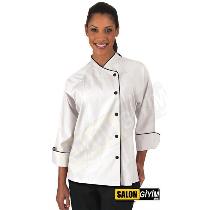 M106 Cuff Sleeve Women's Chef Jacket