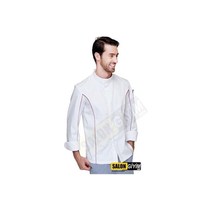 M107 Chef Chef Jacket with Cuff Sleeves