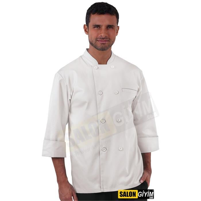 U513 Long Sleeve Chef Chef Jacket
