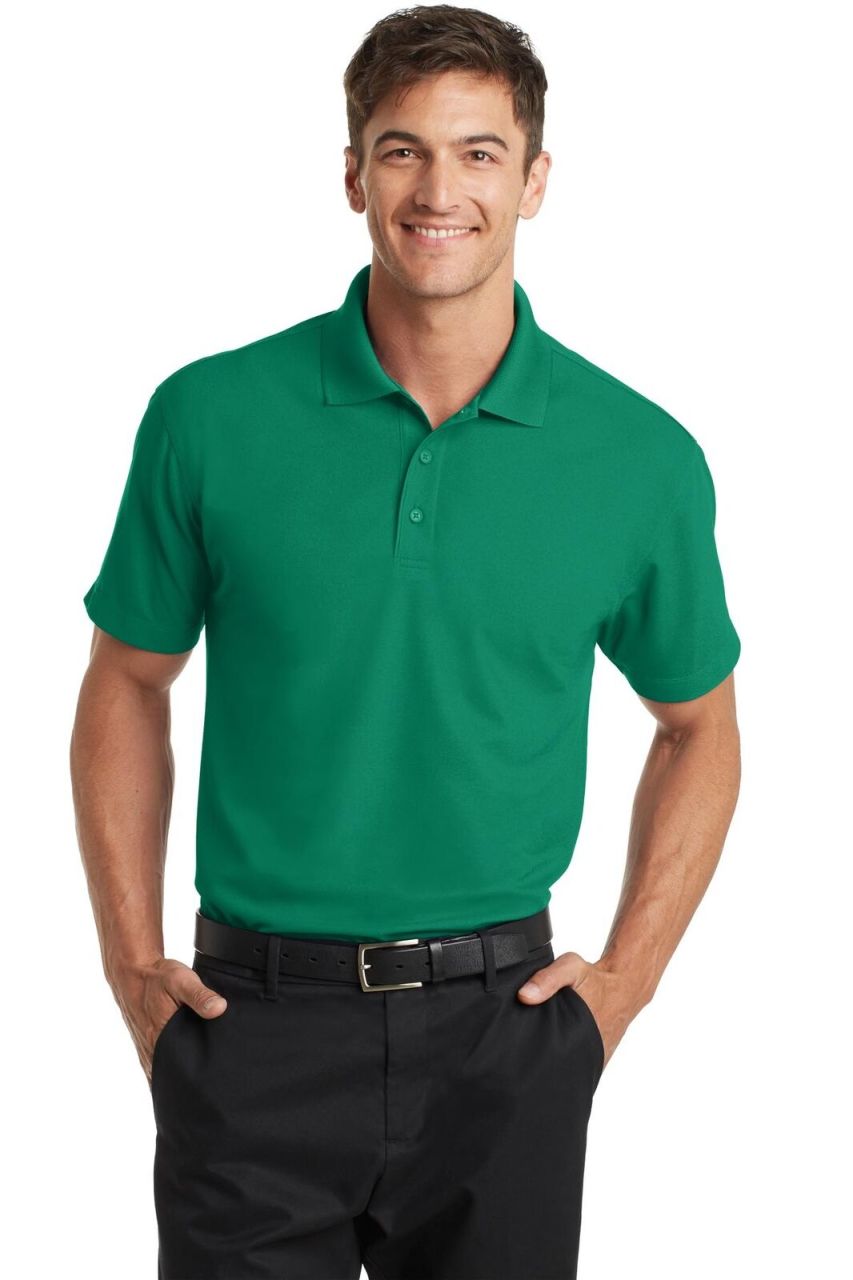 Polo Neck T-Shirt Green