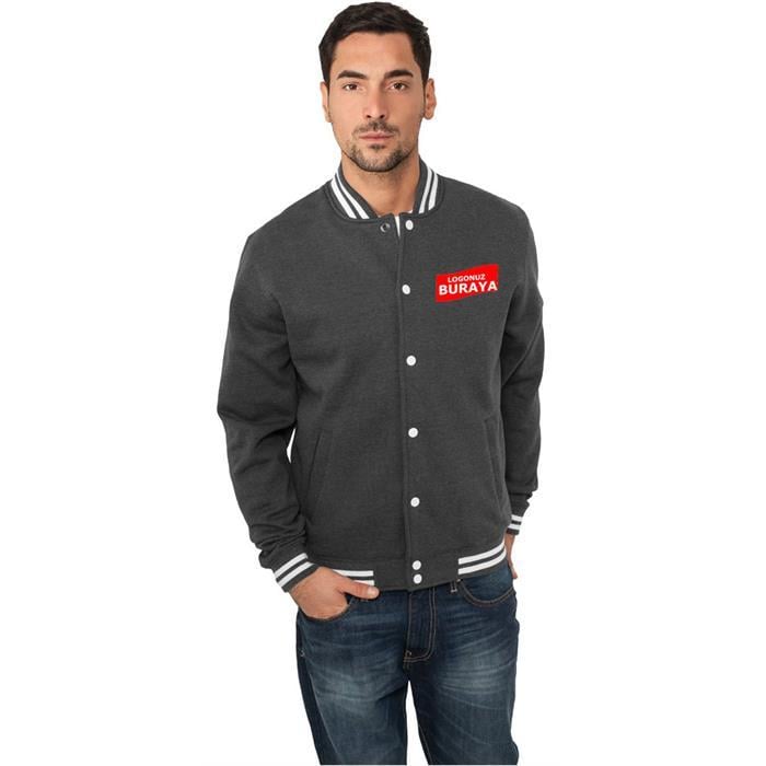 Ýþ Marketim Company Logo Fleece Jacket and College Coat PL05