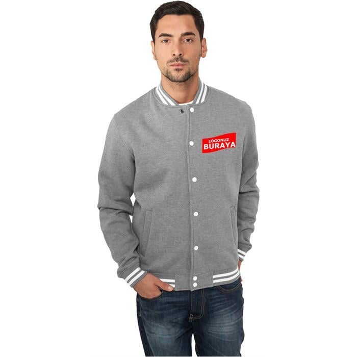 Ýþ Marketim Company Logo Fleece Jacket and College Coat PL06