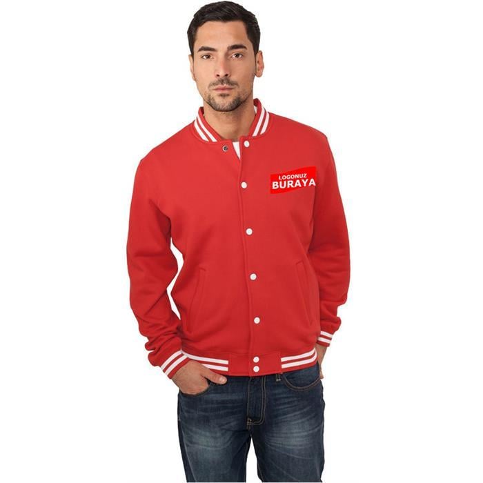 Ýþ Marketim Company Logo Fleece Jacket and College Coat PL09