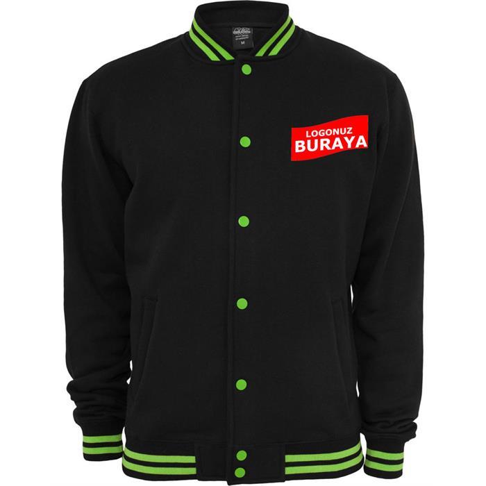 Ýþ Marketim Company Logo Fleece Jacket and College Coat PL11