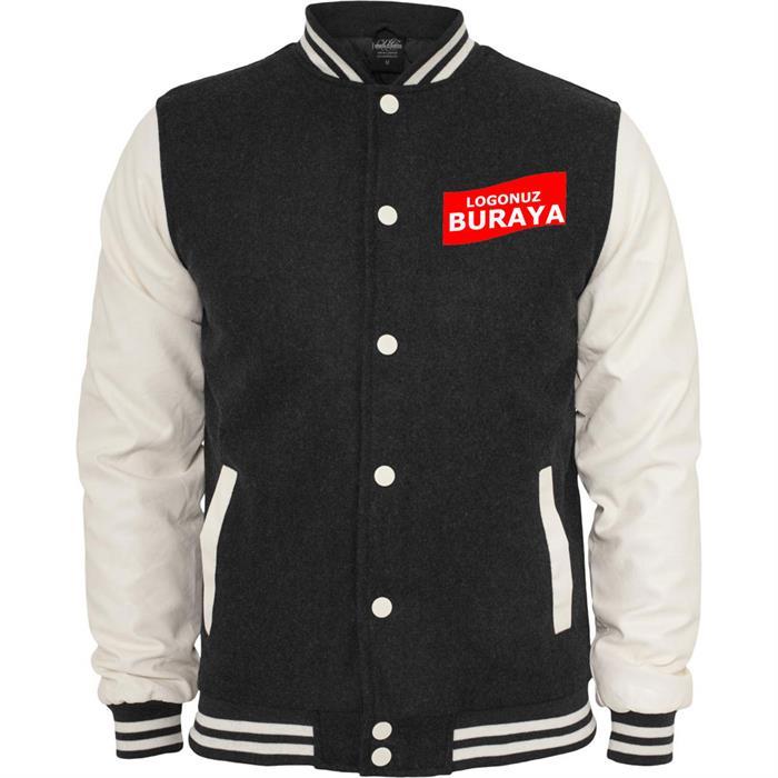 Ýþ Marketim Company Logo Fleece Jacket and College Coat PL14