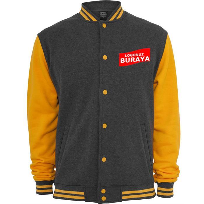 Ýþ Marketim Company Logo Fleece Jacket and College Coat PL21