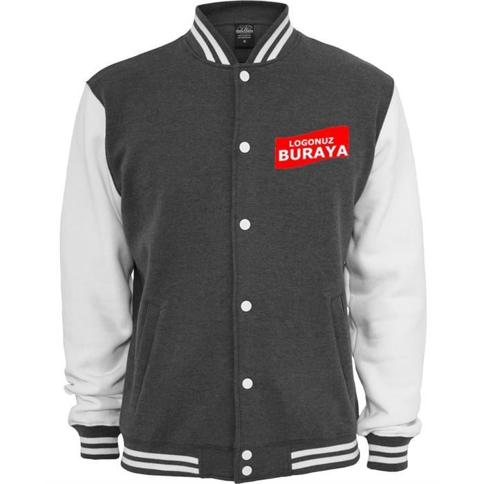 Ýþ Marketim Company Logo Fleece Jacket and College Coat PL22